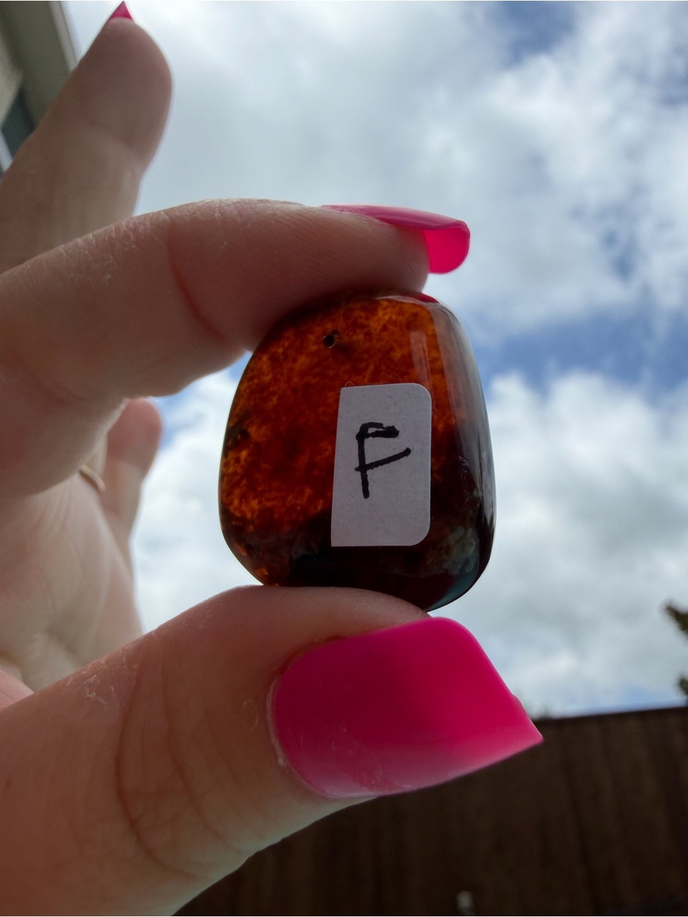 Amber bead/pendant F - Picture 4 of 8
